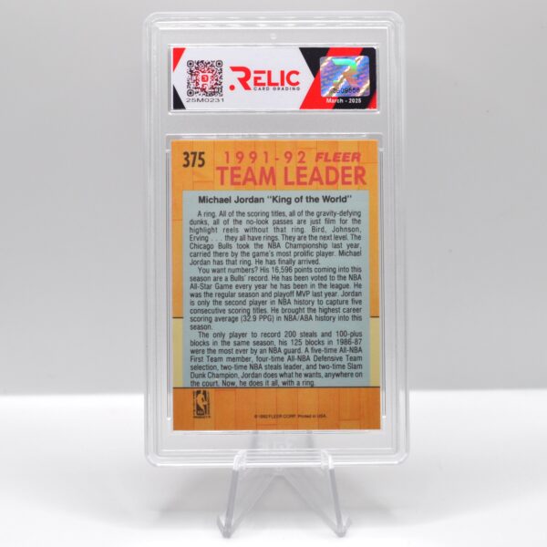 Michael Jordan - 1992 Fleer - 25M0231 - Image 2