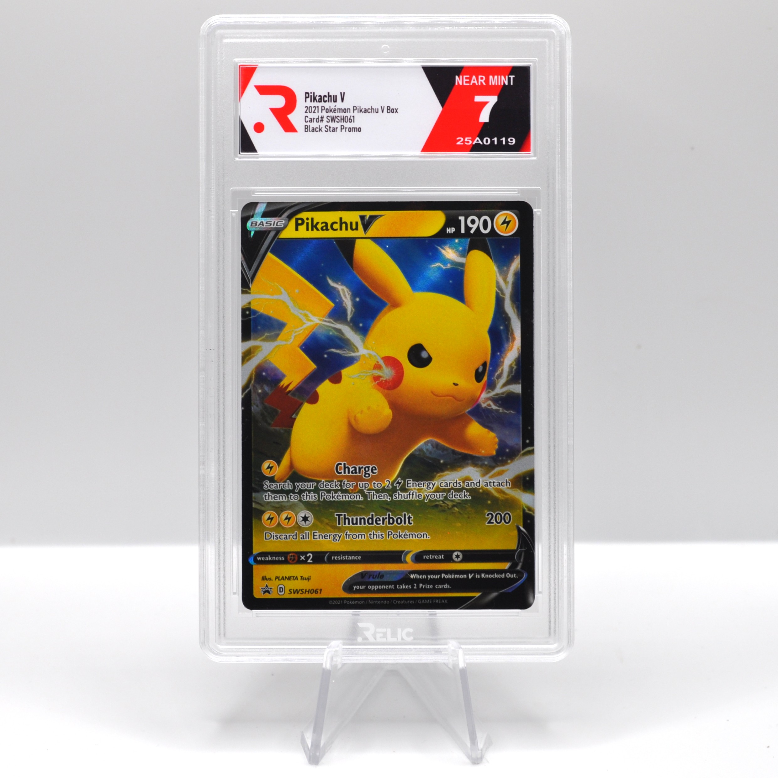 Pikachu V - 2021 Pokemon Pikachu V Box - 25A0119
