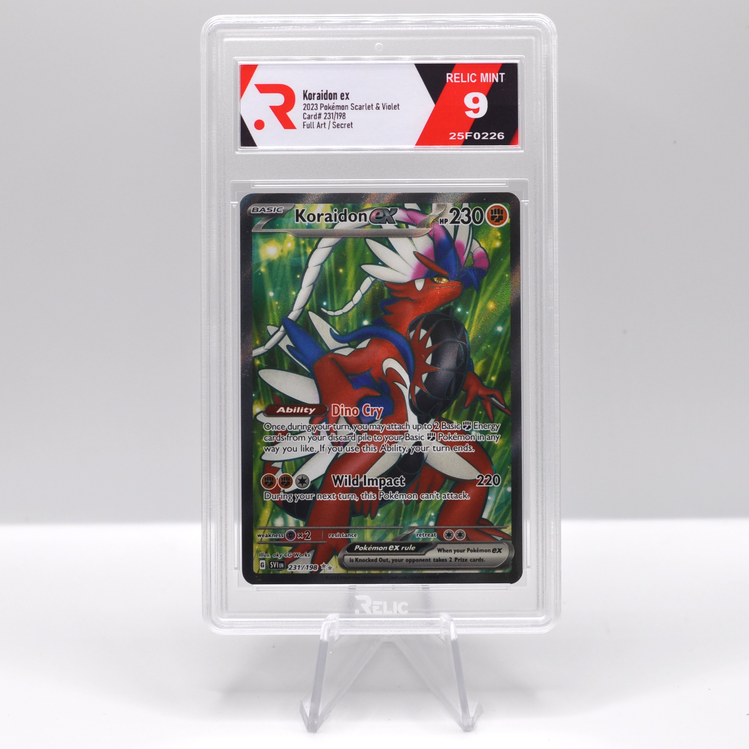 Koraidon ex - 2023 Pokemon Scarlet & Violet - 25F0226