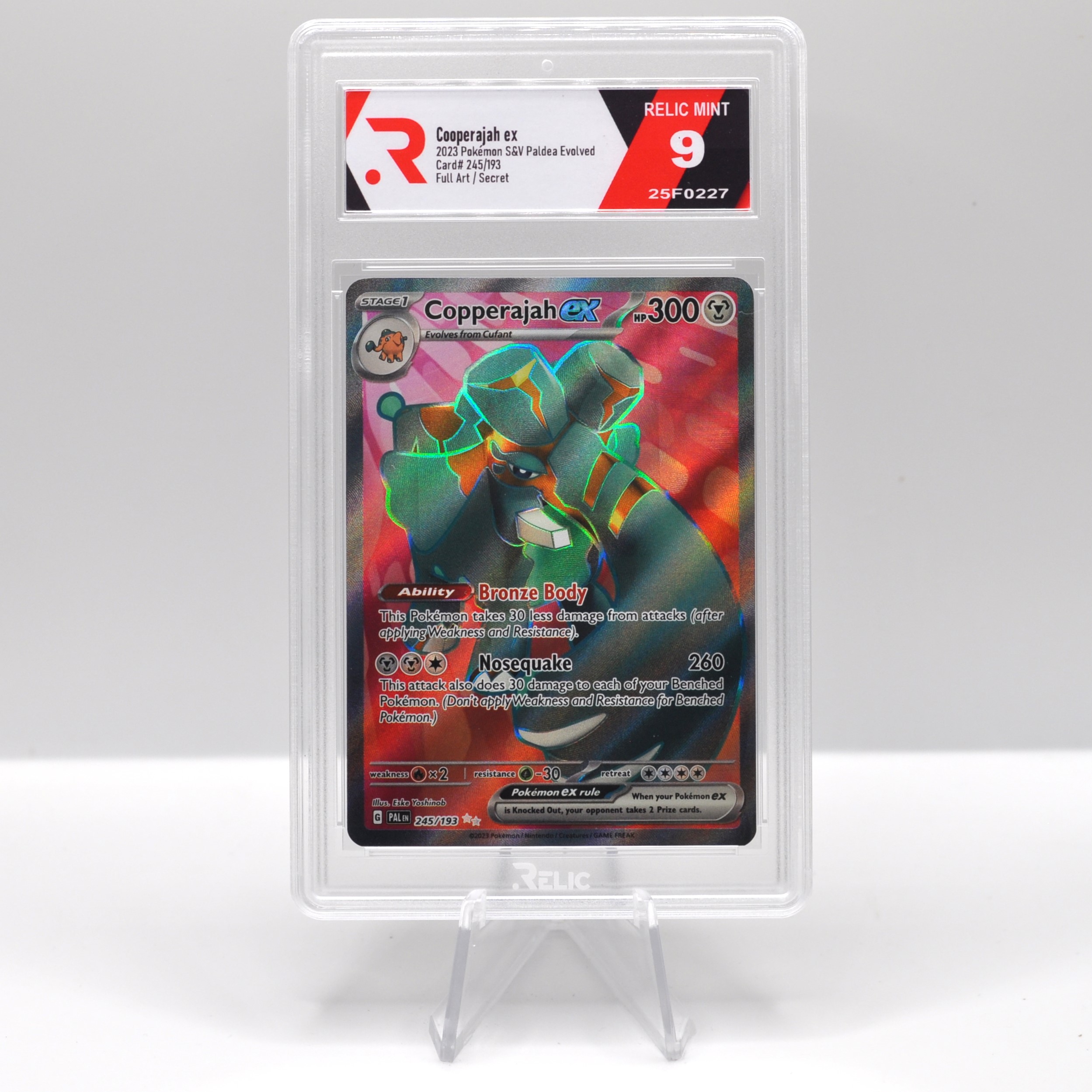 Cooperajah ex - 2023 Pokemon S&V Paldea Evolved - 25F0227