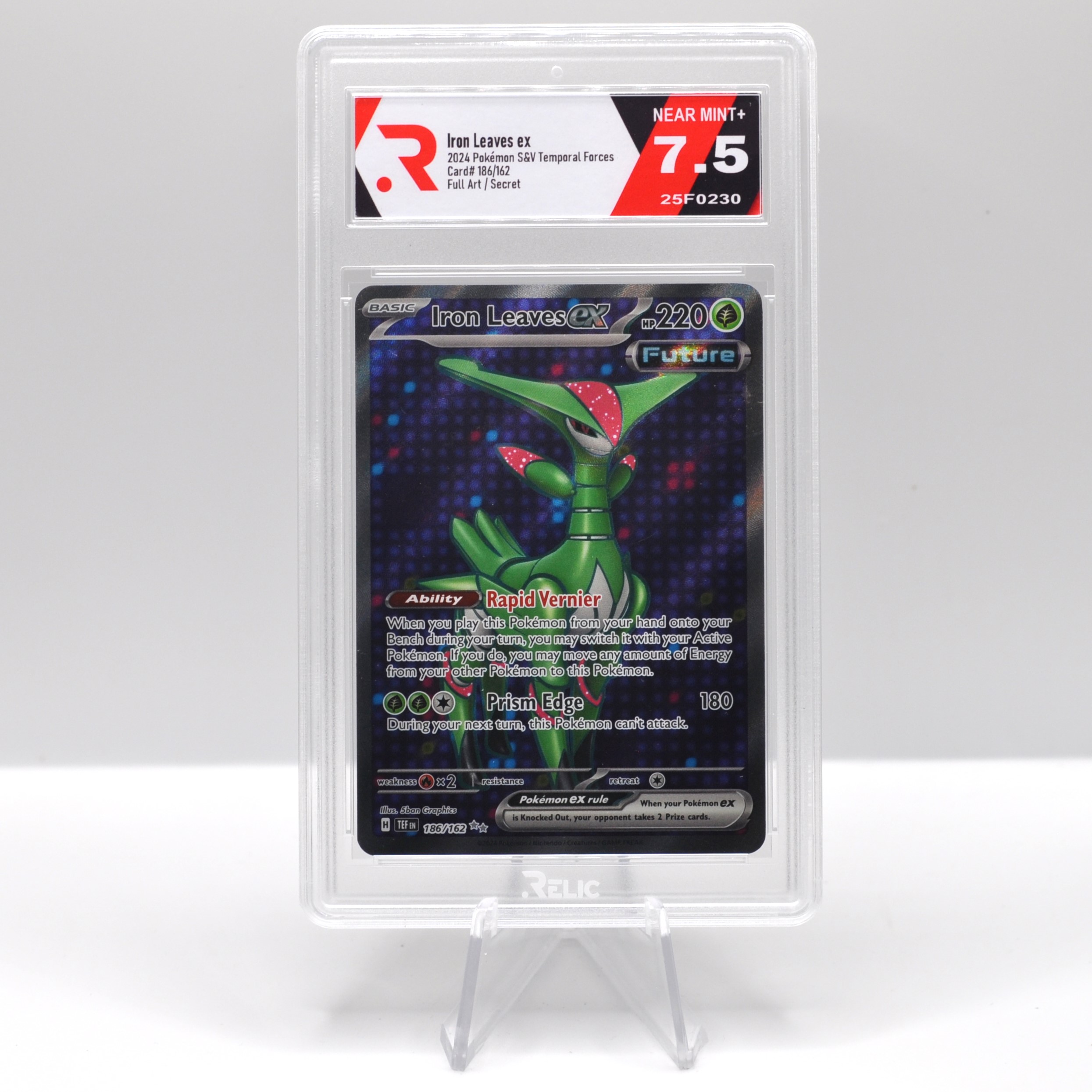 Iron Leaves ex - 2024 Pokemon S&V Temporal Forces - 25F0230