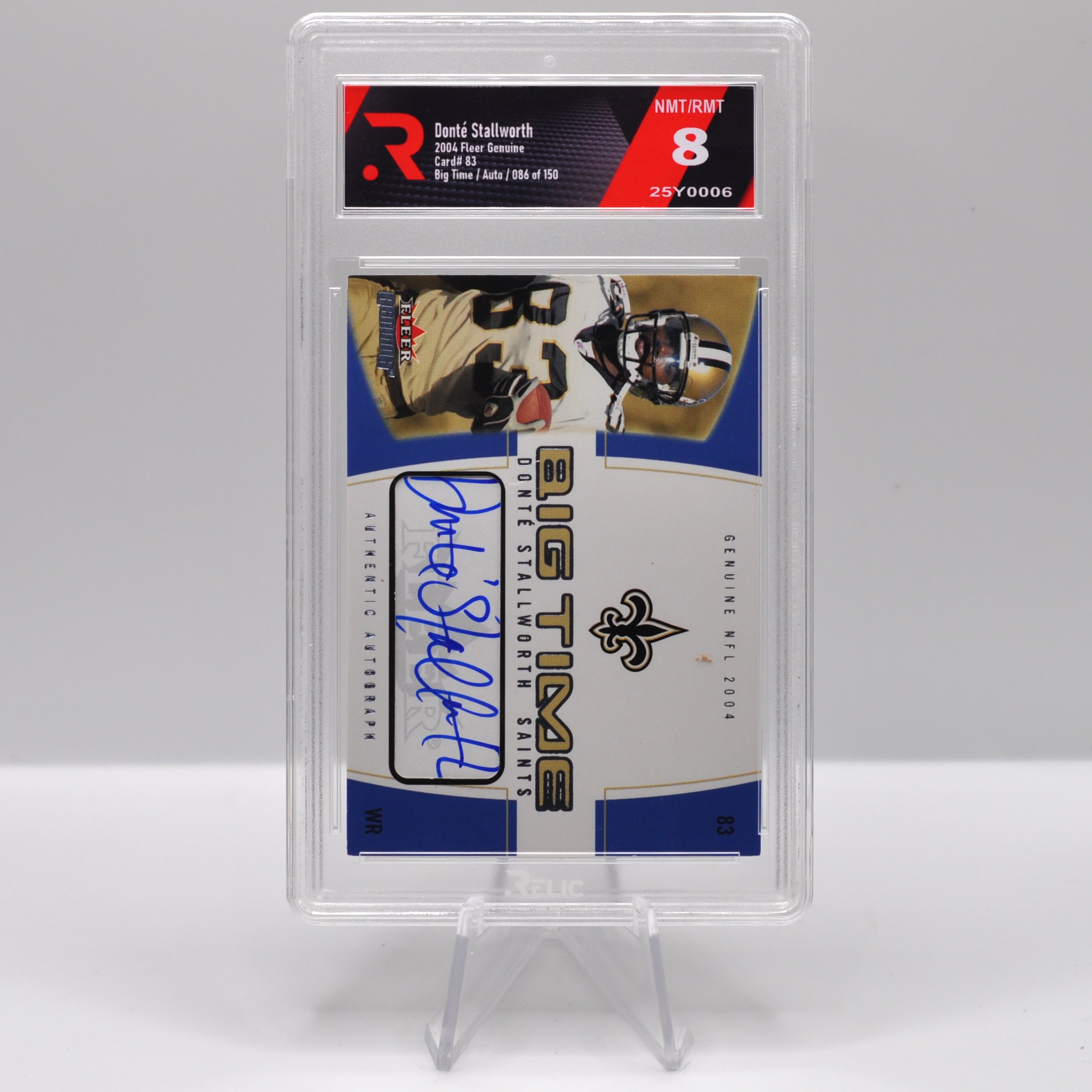 Donte Stallworth - 2004 Fleer Genuine - 25Y0006