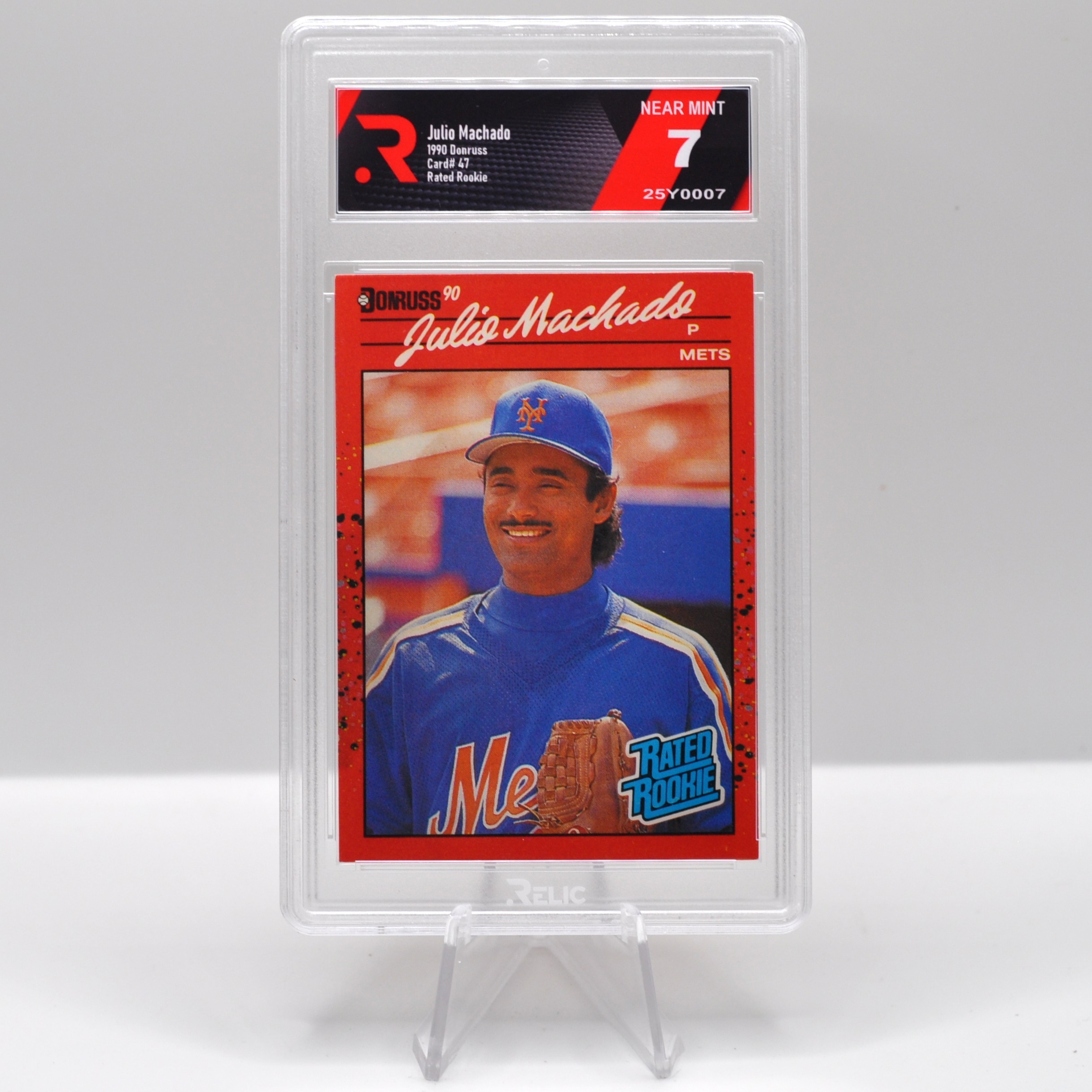 Julio Machado - 1990 Donruss - 25Y0007