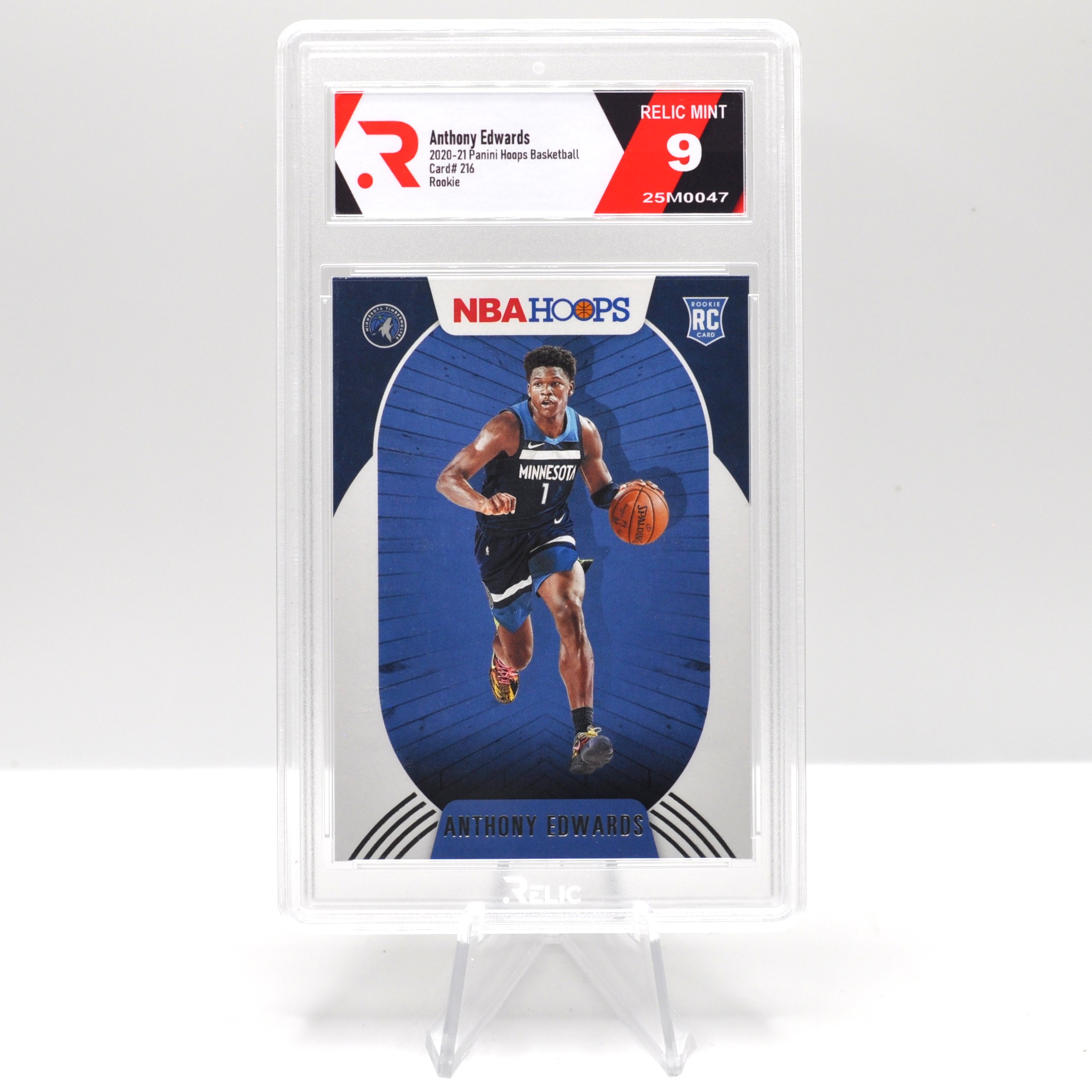 Anthony Edwards - 2020-21 Panini Hoops Basketball - 25M0047