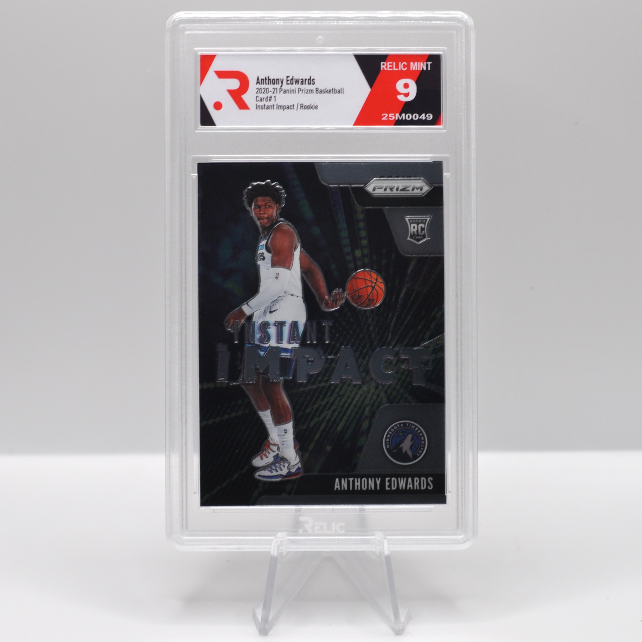Anthony Edwards - 2020-21 Panini Prizm Basketball - 25M0049