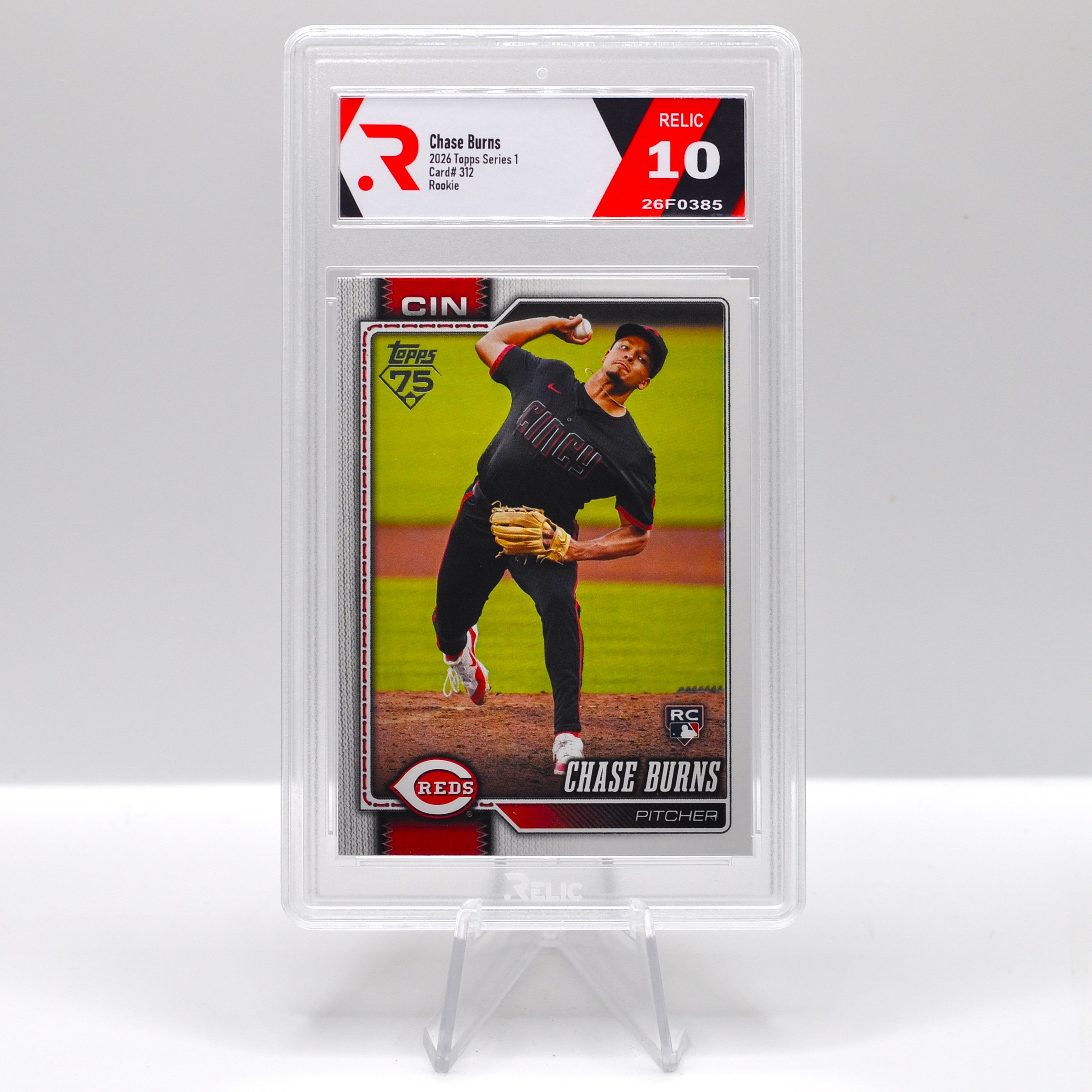 Chase Burns - 2026 Topps Series 1 - 26F0385