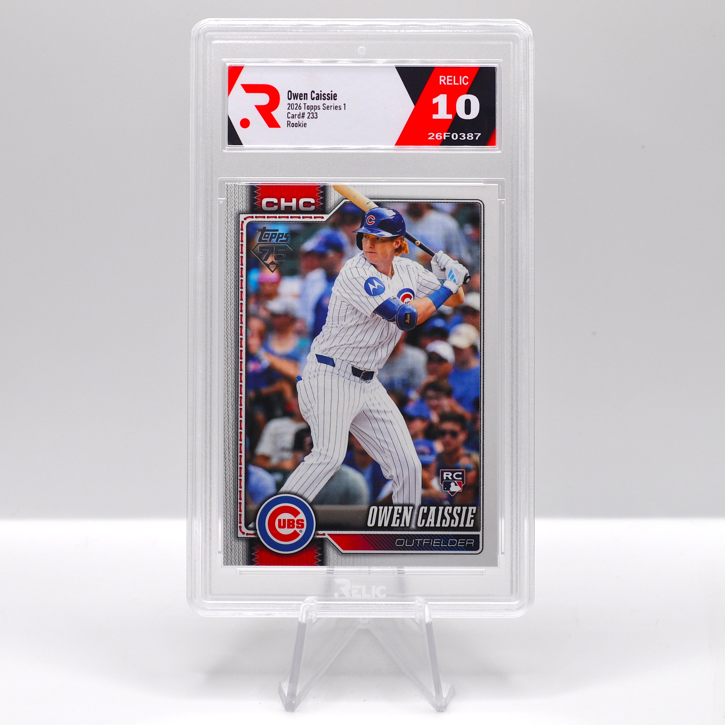 Owen Caissie - 2026 Topps Series 1 - 26F0387