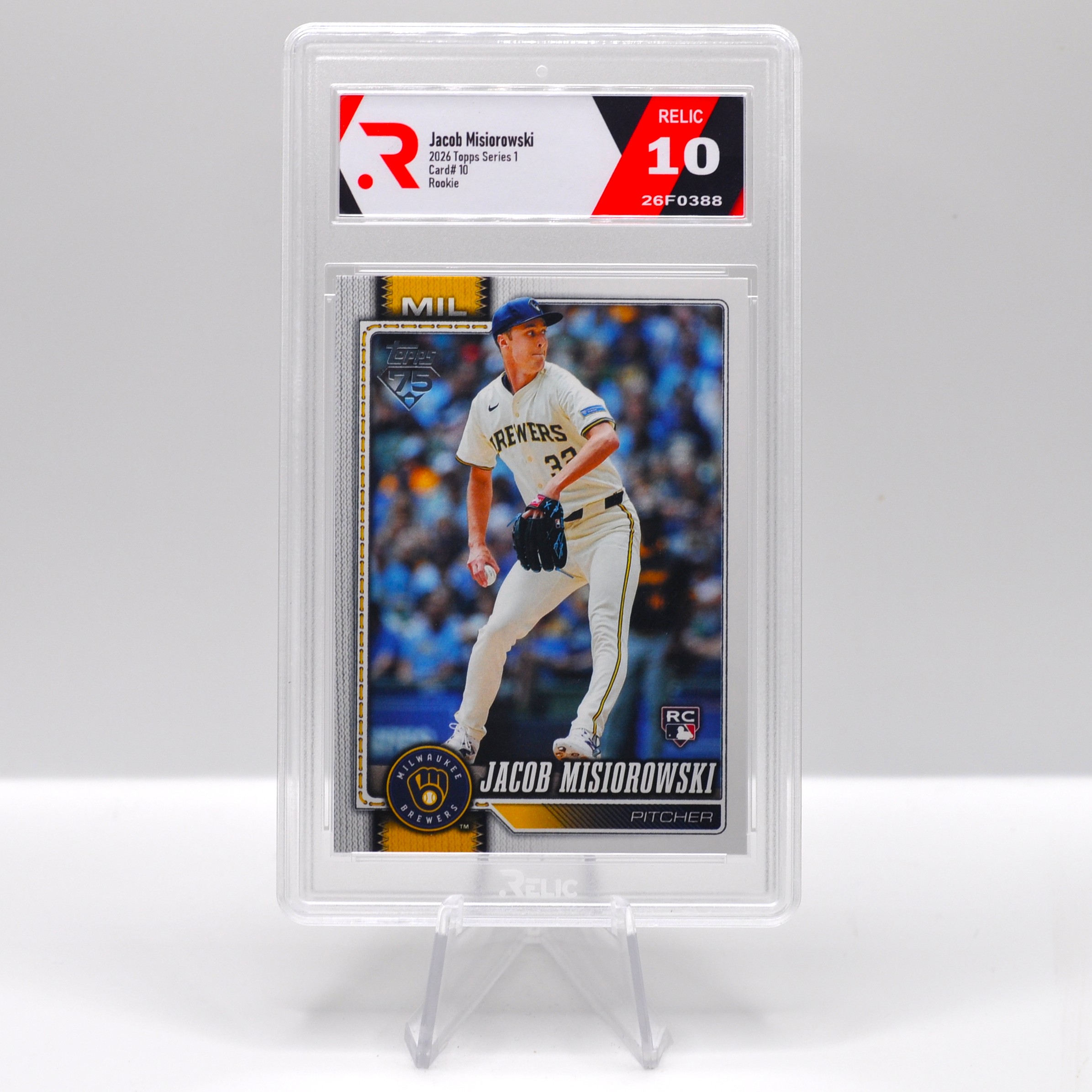 Jacob Misiorowski - 2026 Topps Series 1 - 26F0388