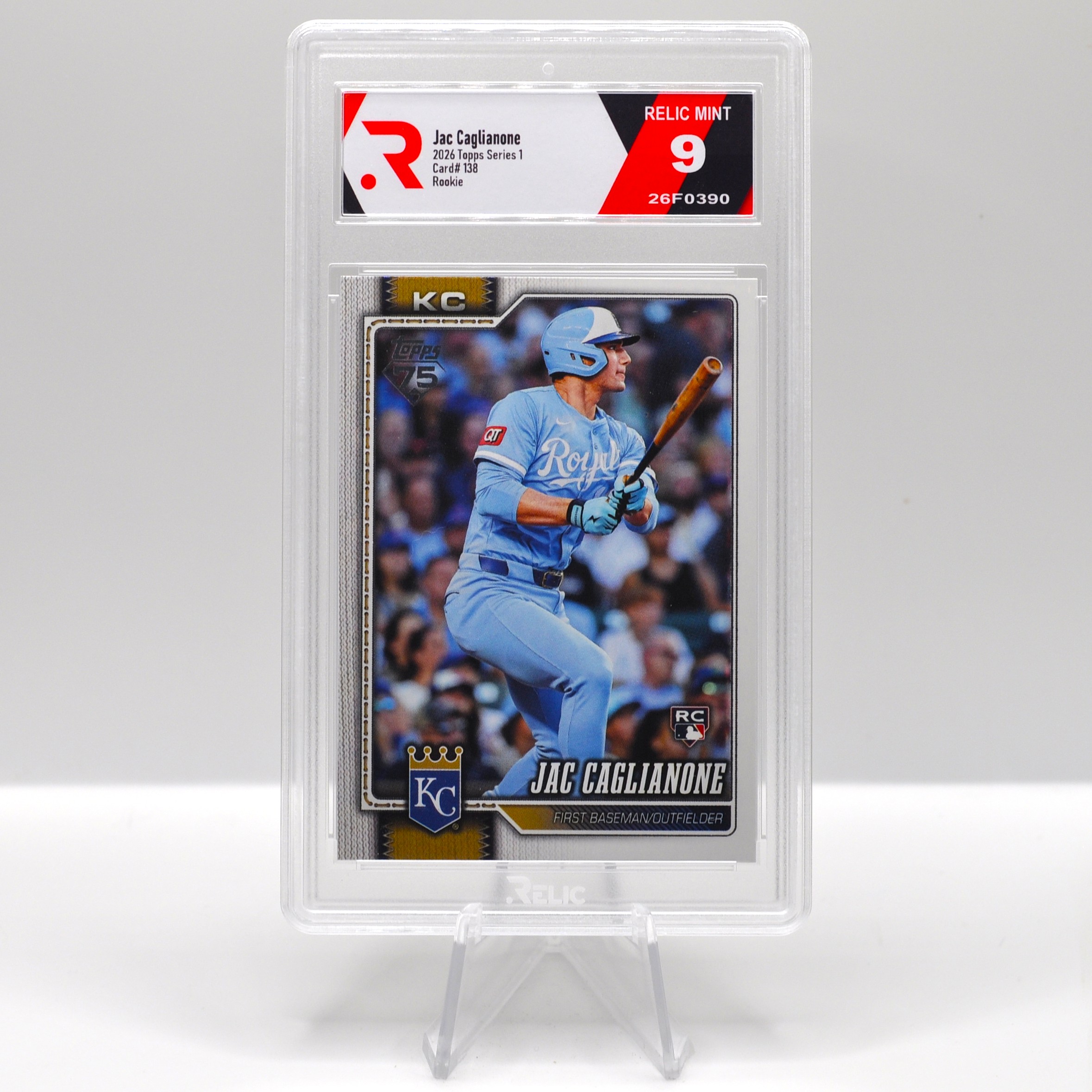 Jac Caglianone - 2026 Topps Series 1 - 26F0390