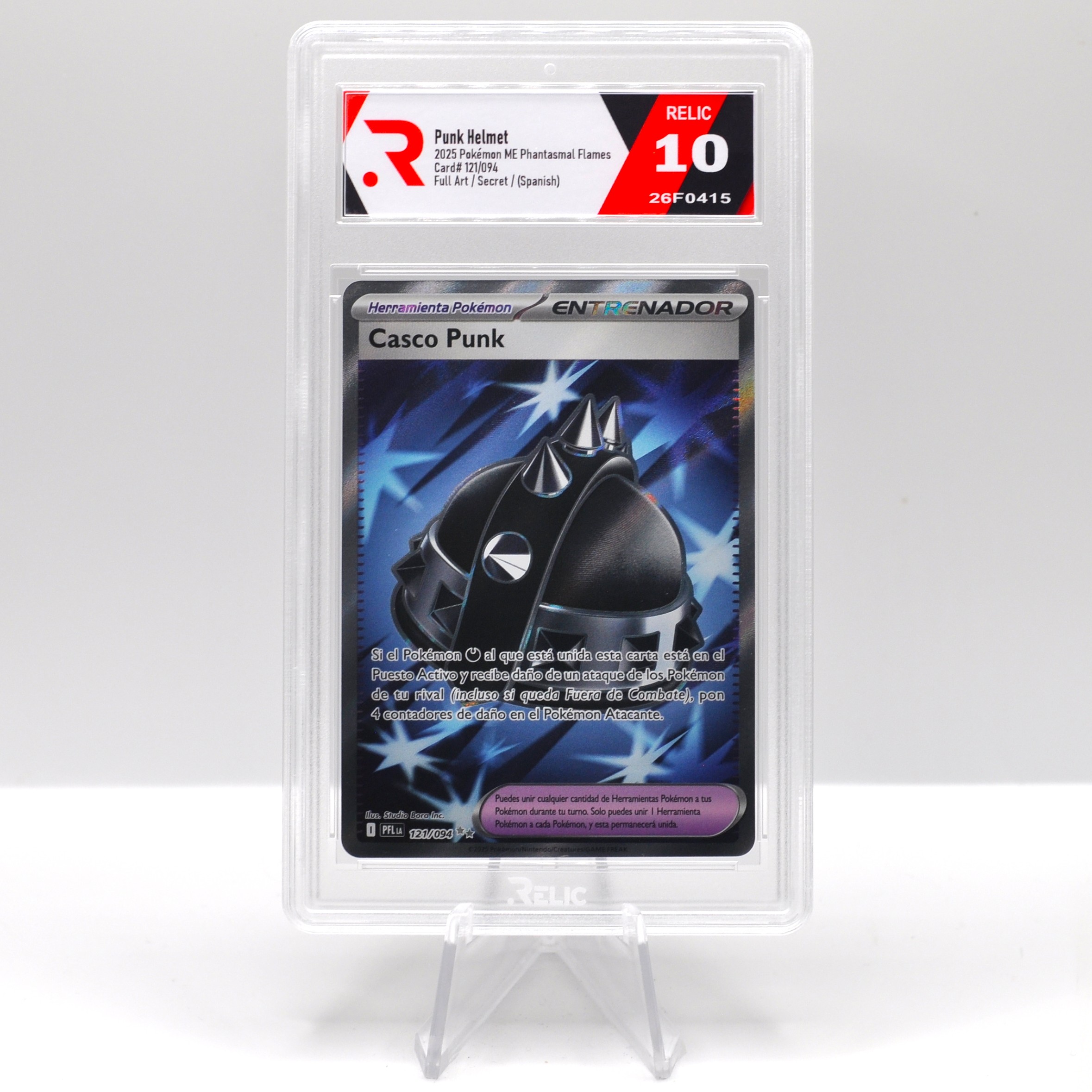 Punk Helmet - 2025 Pokemon ME Phantasmal Flames - 26F0415