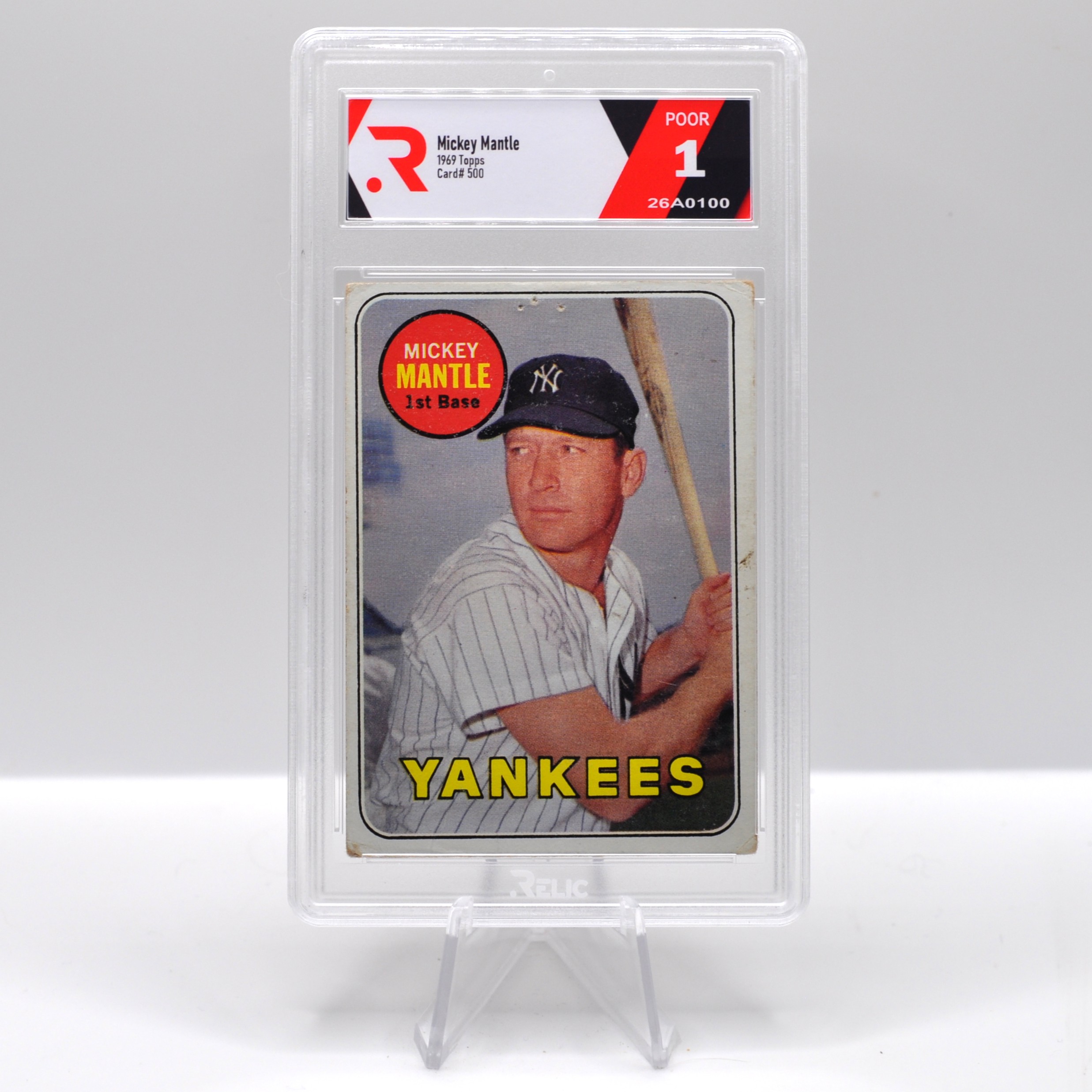 Mickey Mantle - 1969 Topps - 26A0100