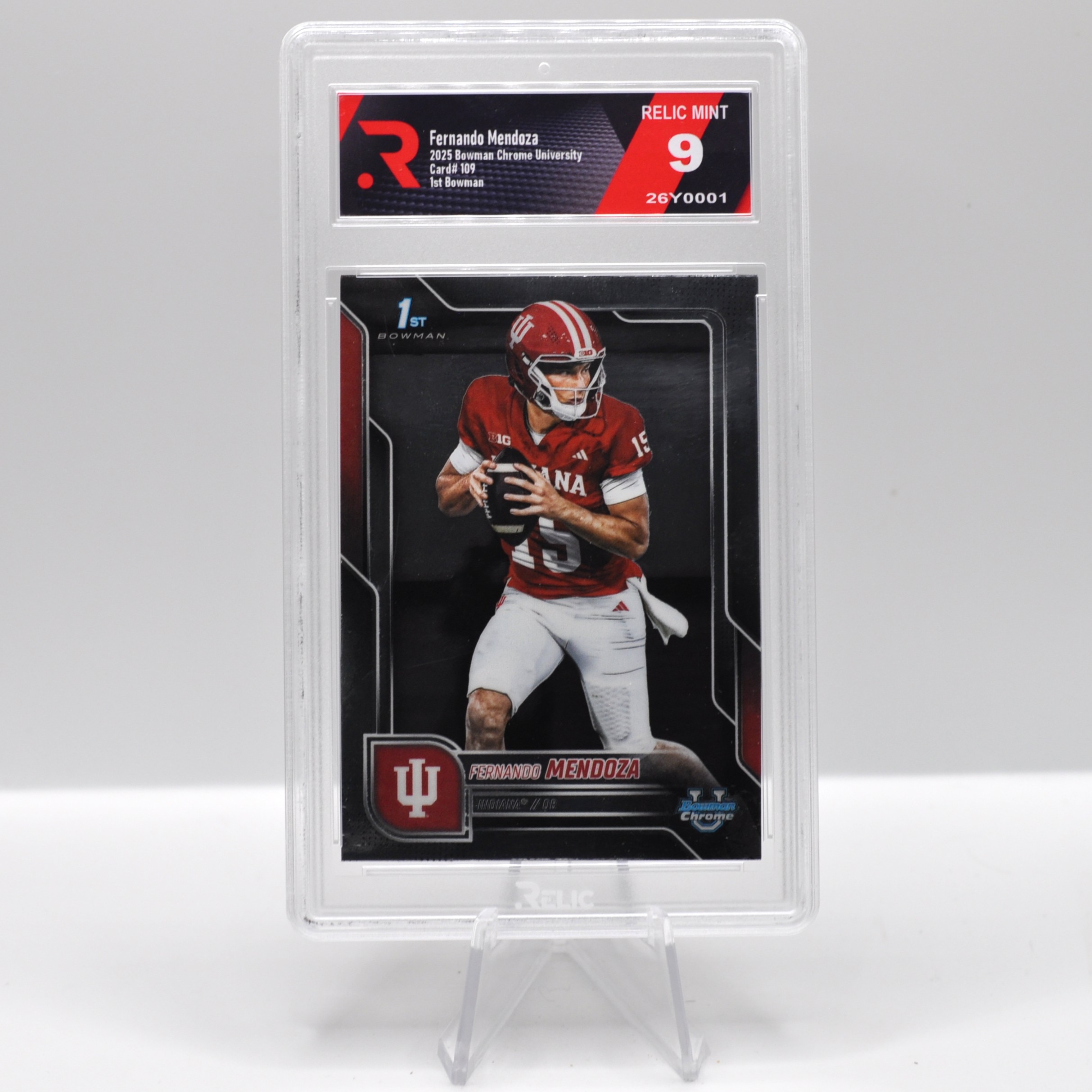 Fernando Mendoza - 2025 Bowman Chrome University - 26Y0001