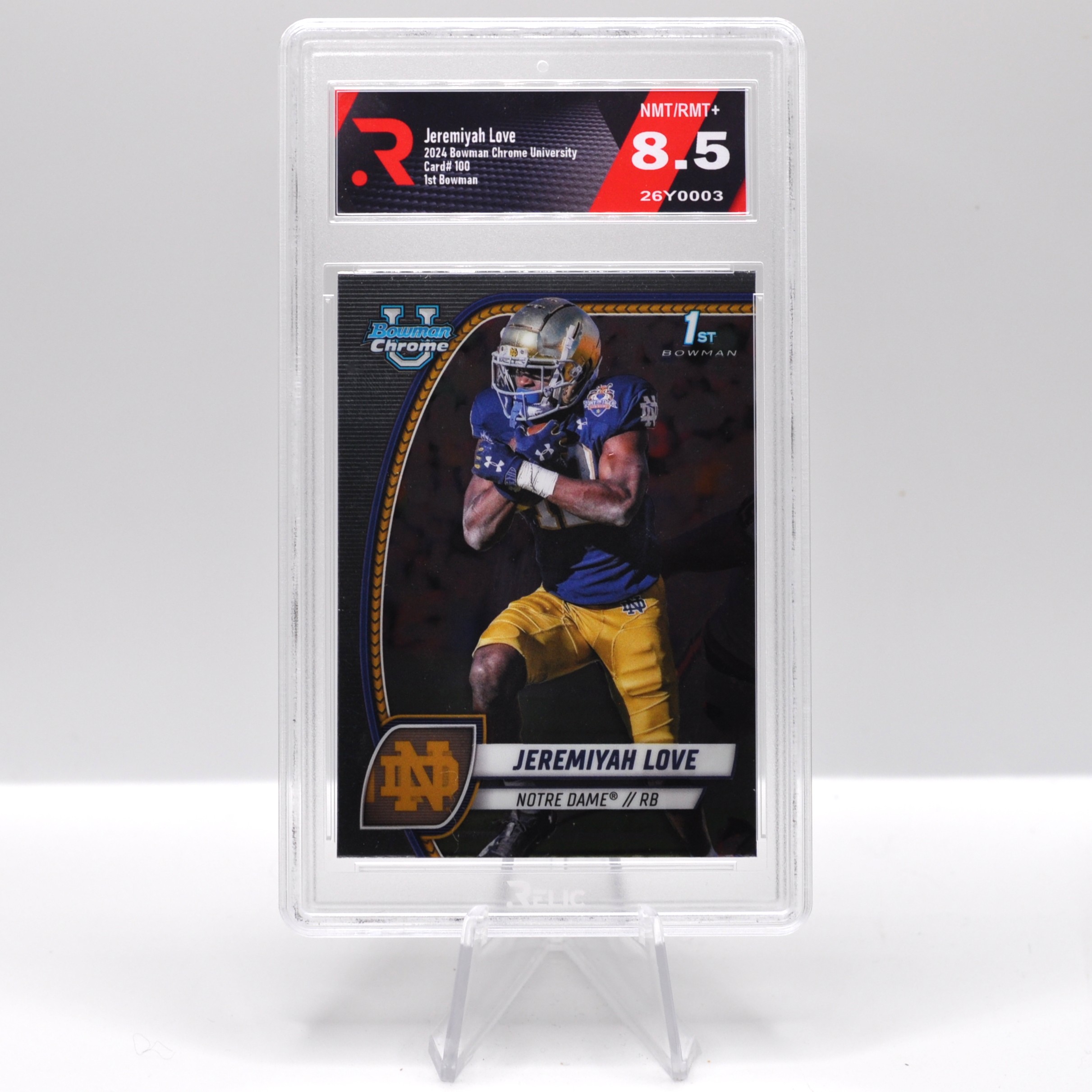 Jeremiyah Love - 2024 Bowman Chrome University - 26Y0003