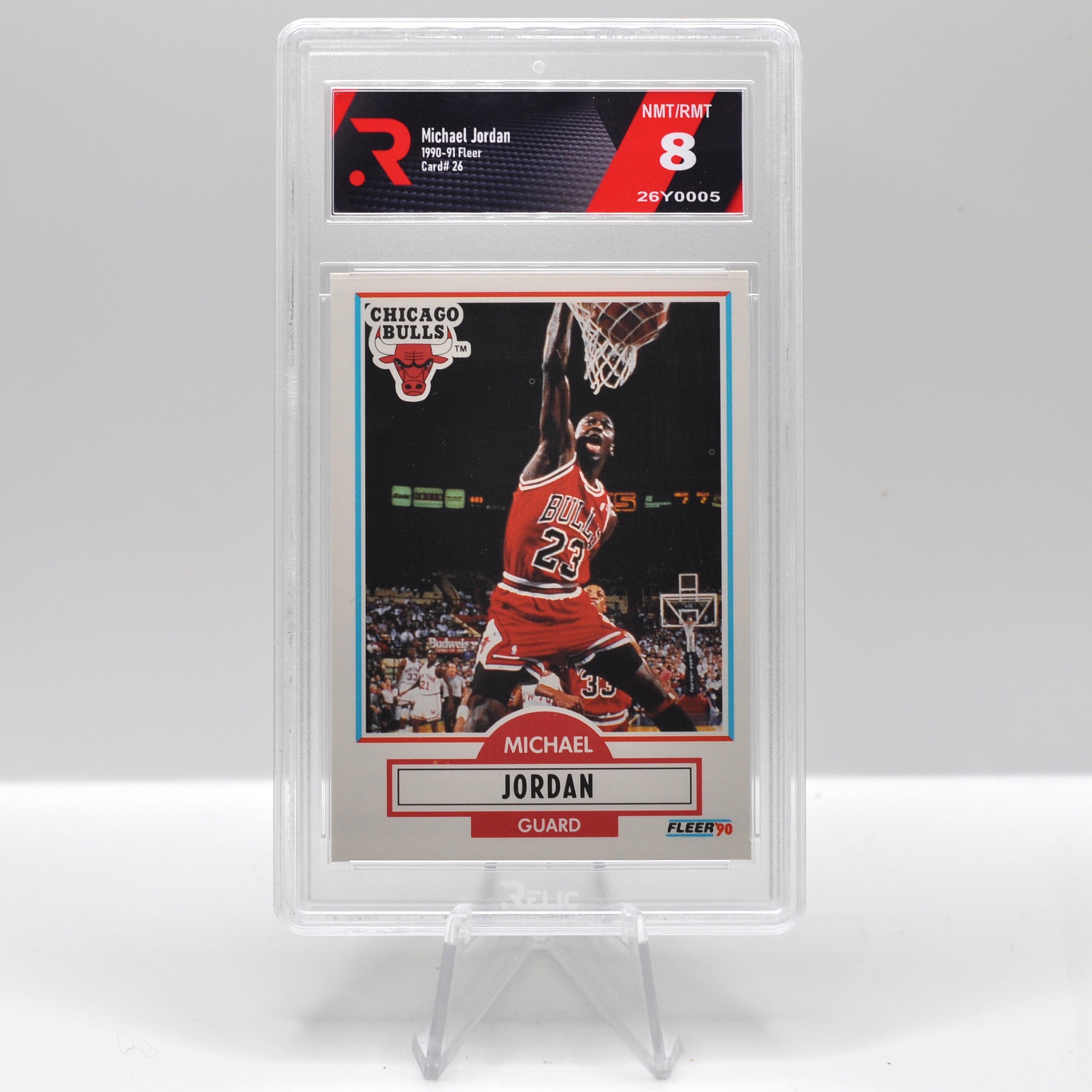 Michael Jordan - 1990-91 Fleer - 26Y0005