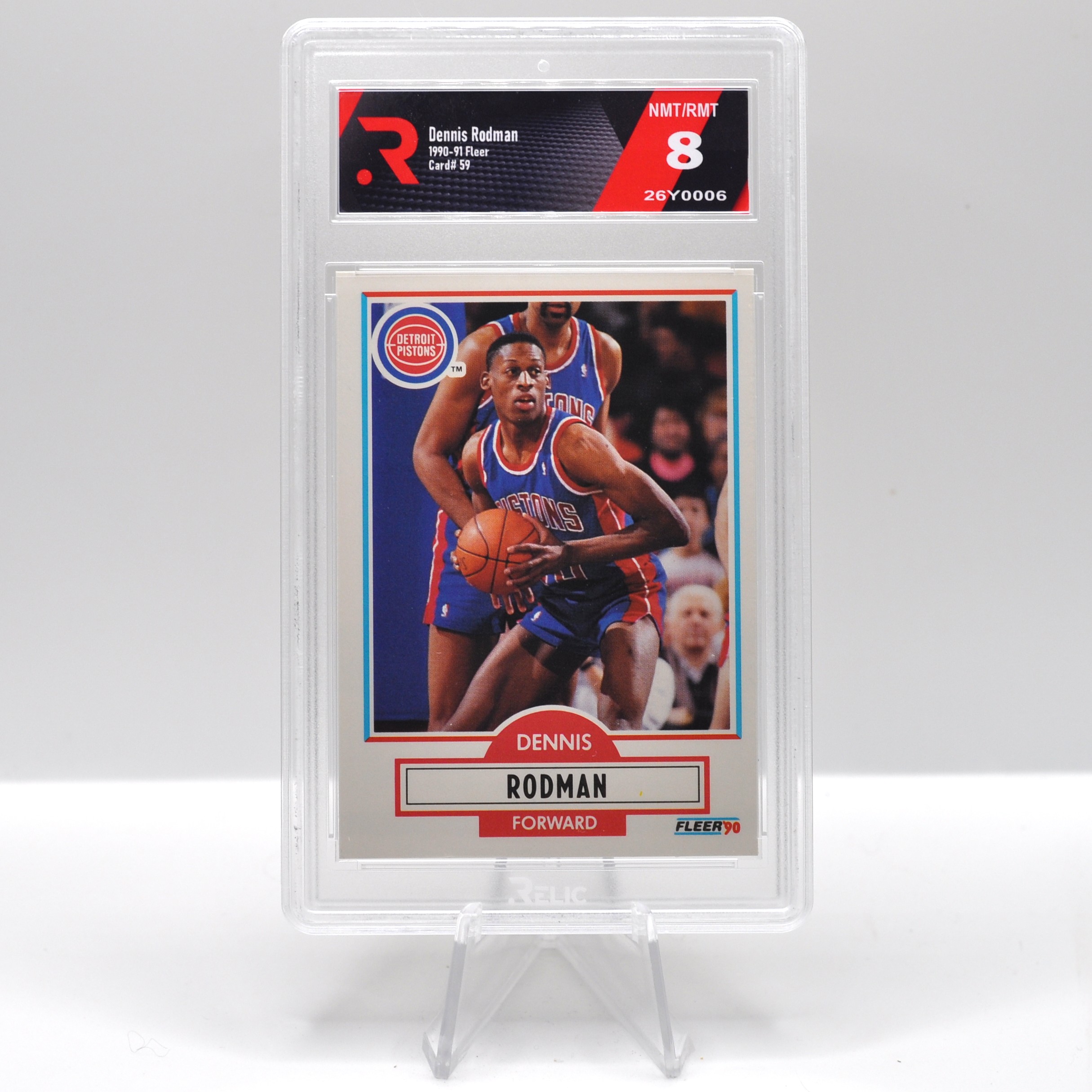 Dennis Rodman - 1990-91 Fleer - 26Y0006