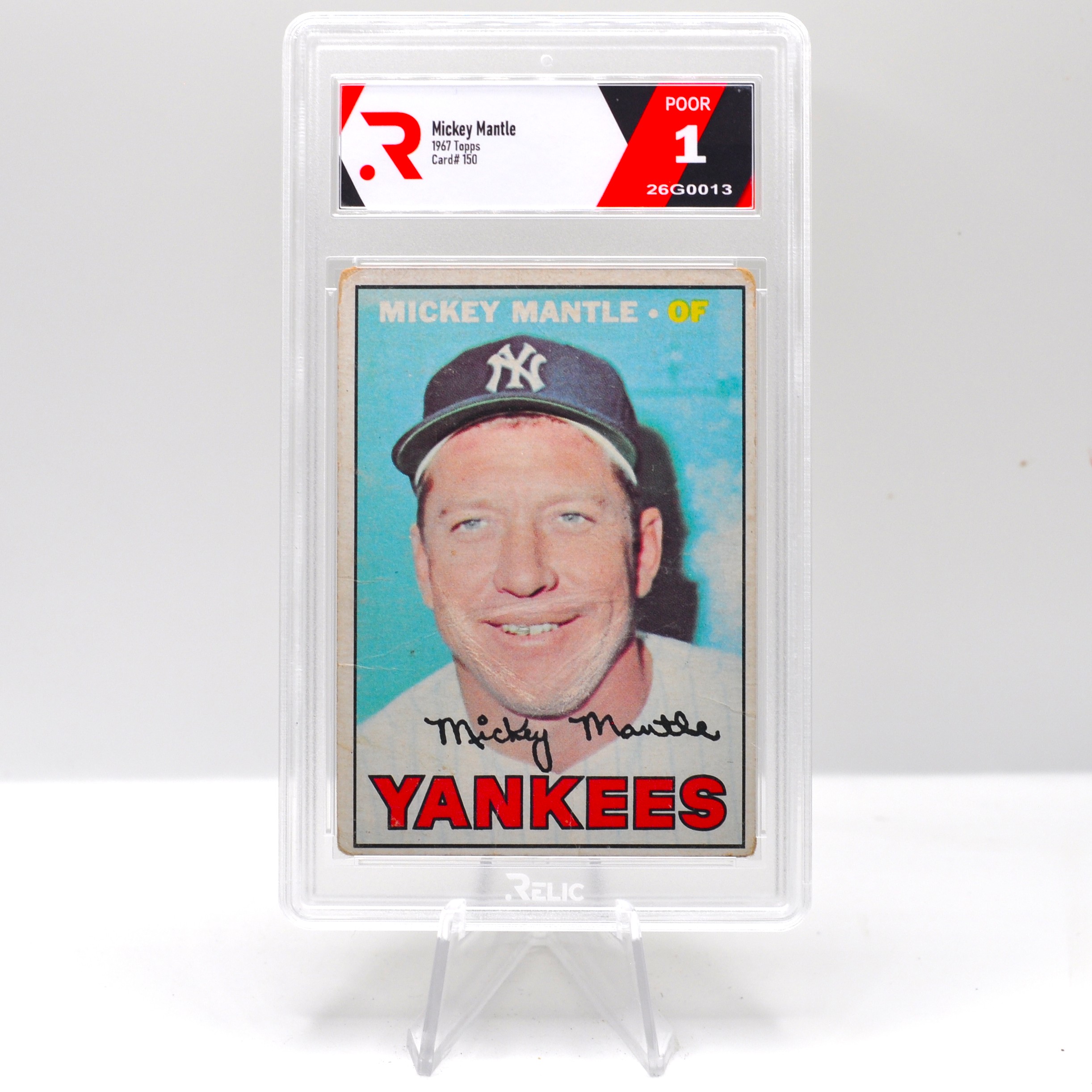 Mickey Mantle  - 1967 Topps - 26G0013