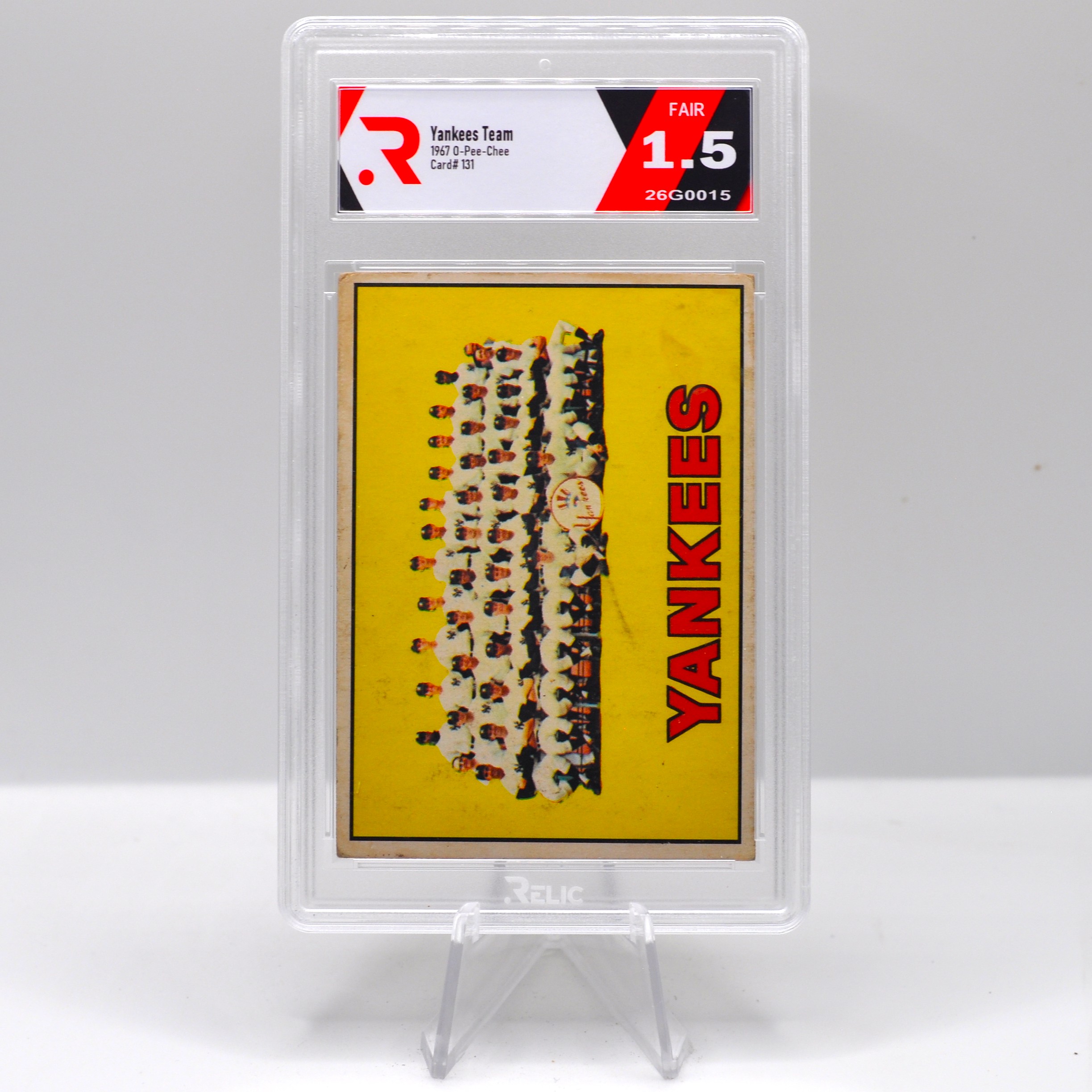 Yankees Team - 1967 O-Pee-Chee - 26G0015