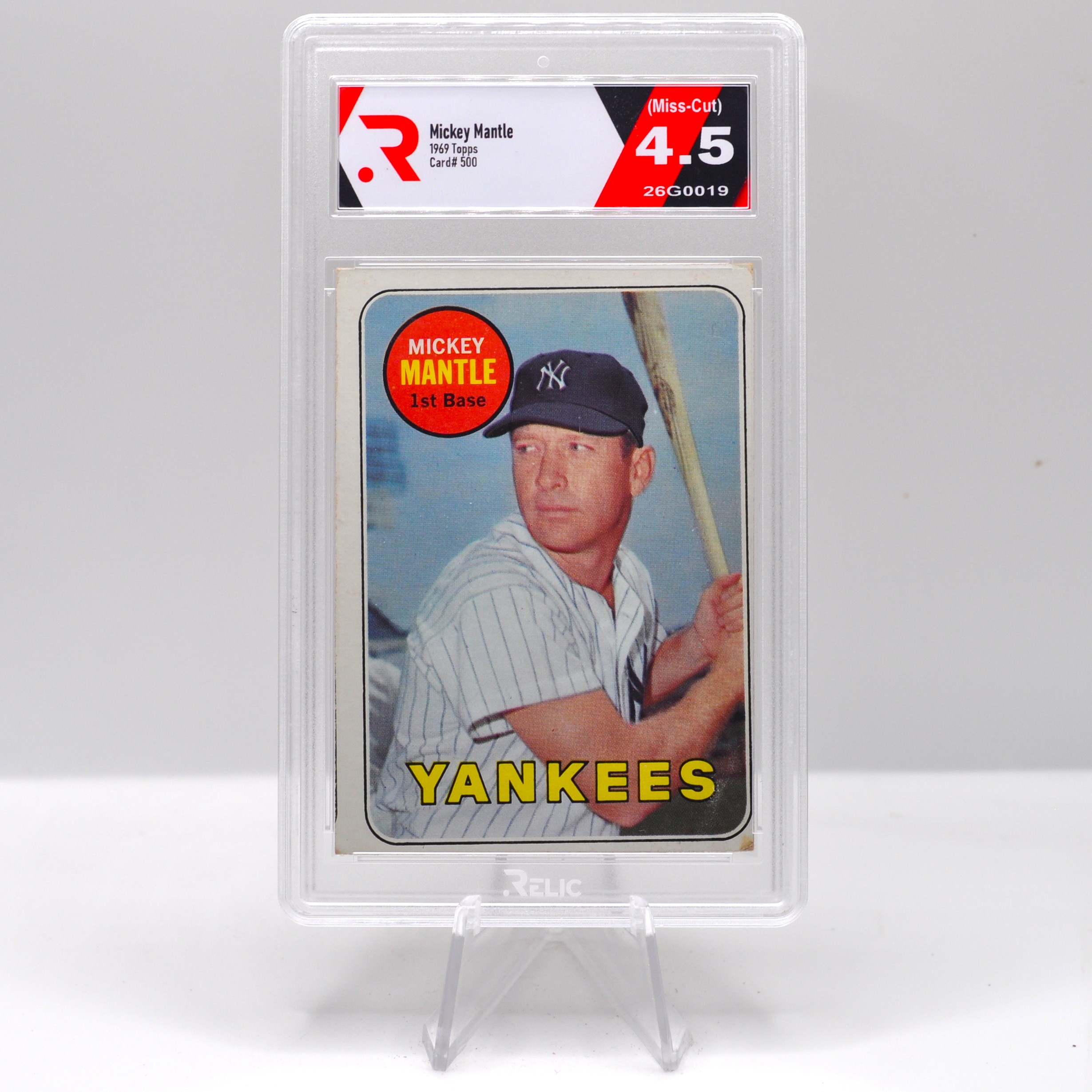 Mickey Mantle - 1969 Topps - 26G0019